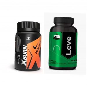 XBURN PRO SLIMMING 30 CAPS AND LEVE DETOX KIT